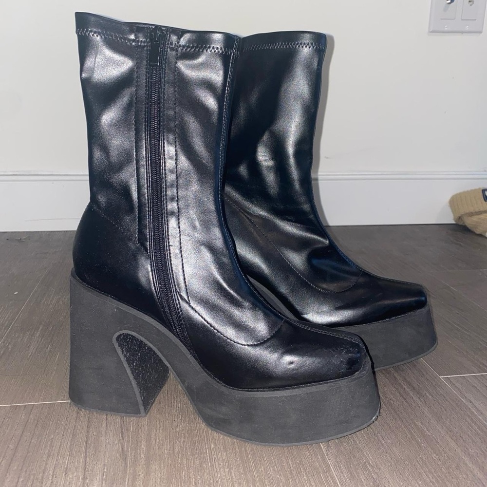 Nasty Gal Platform Boots